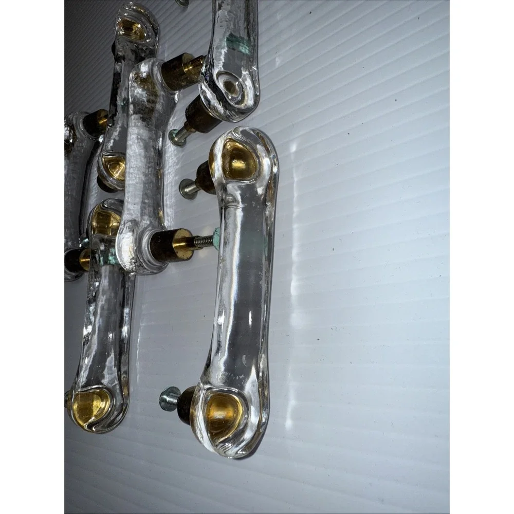 6‎ CLEAR GLASS Brass 4.25
